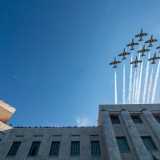 4) l�attesissima esibizione della Pattuglia acrobatica nazionale delle �Frecce Tricolori� foto 1